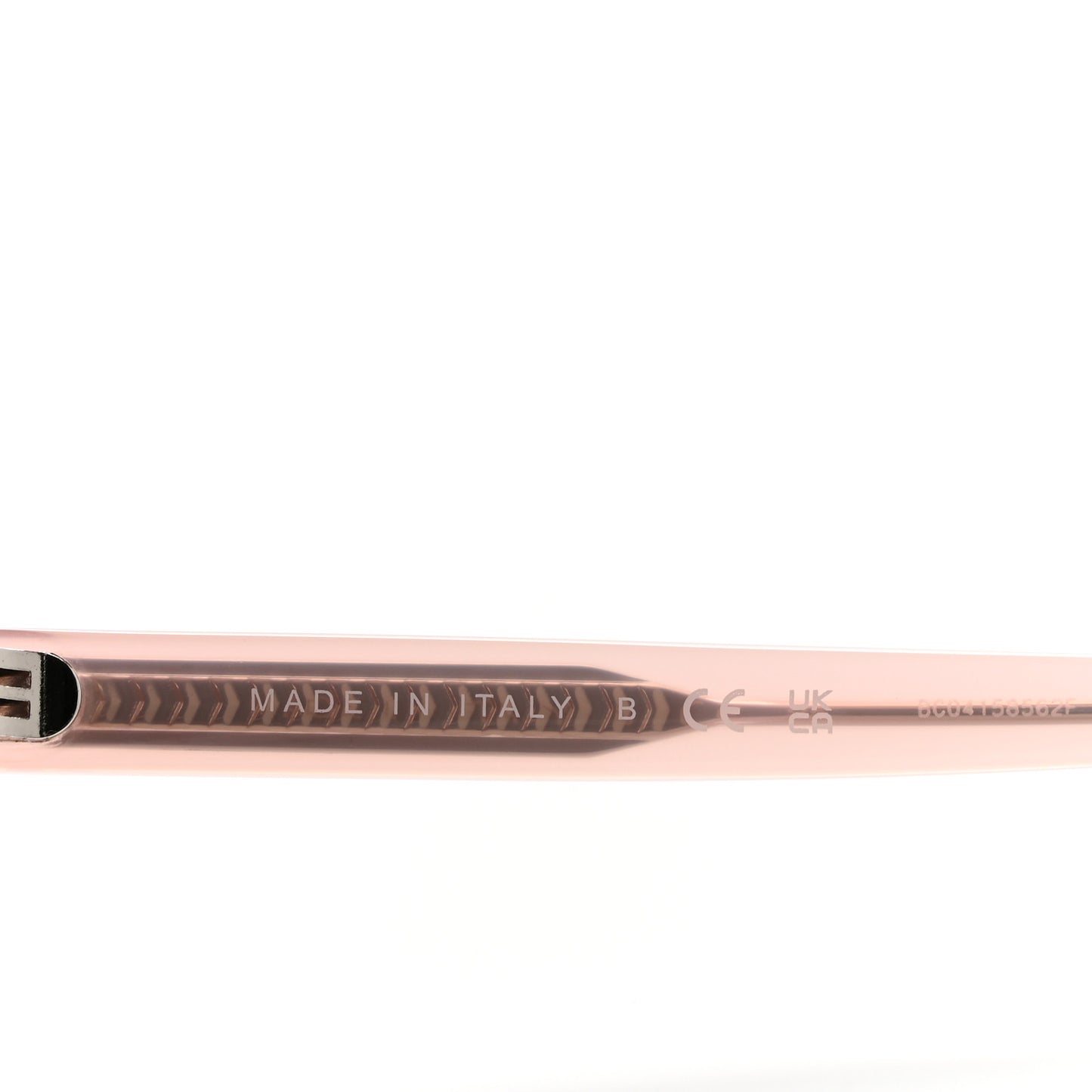 Acetate Rectangle Sunglasses 5504-A Light Pink