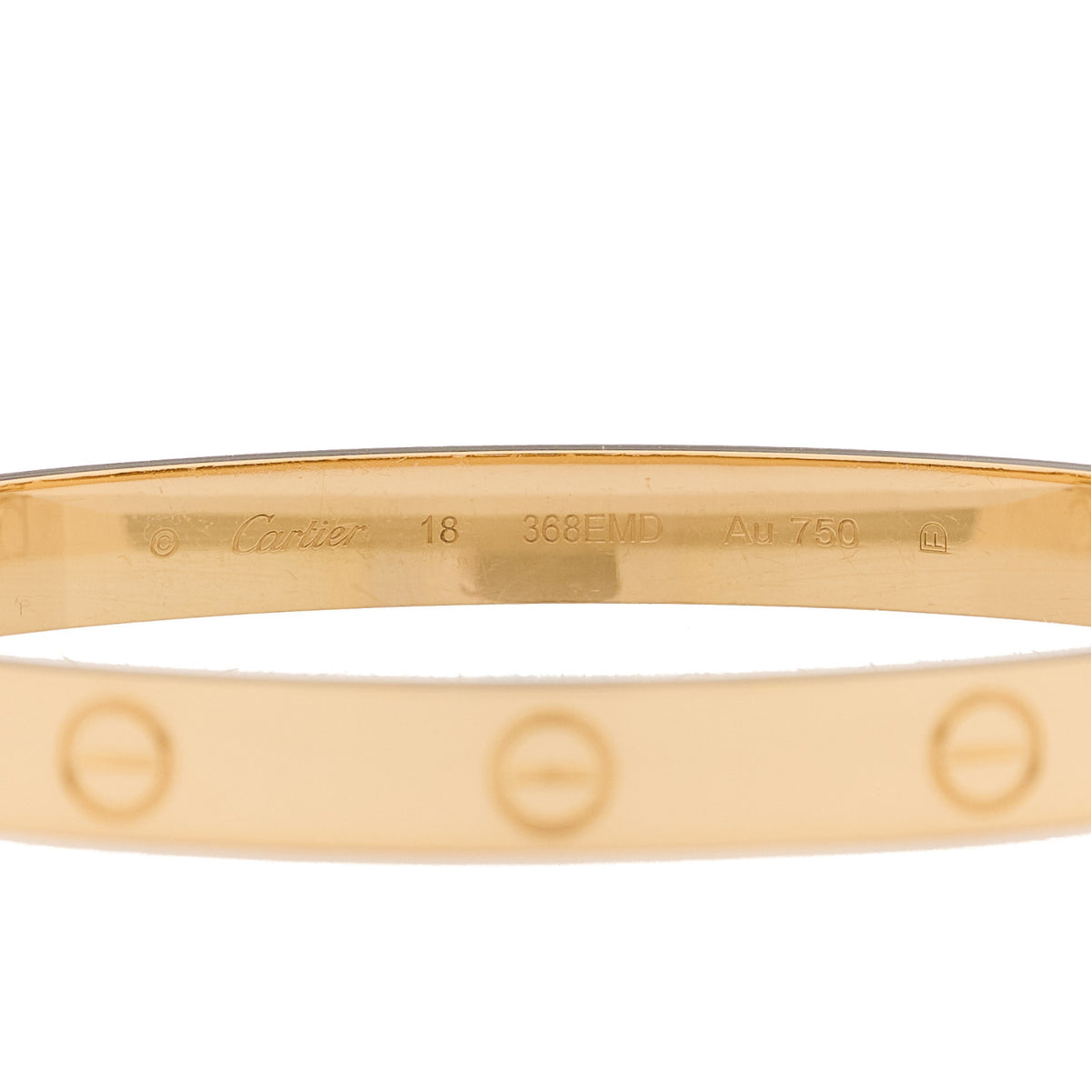 18K Yellow Gold LOVE Bracelet 18
