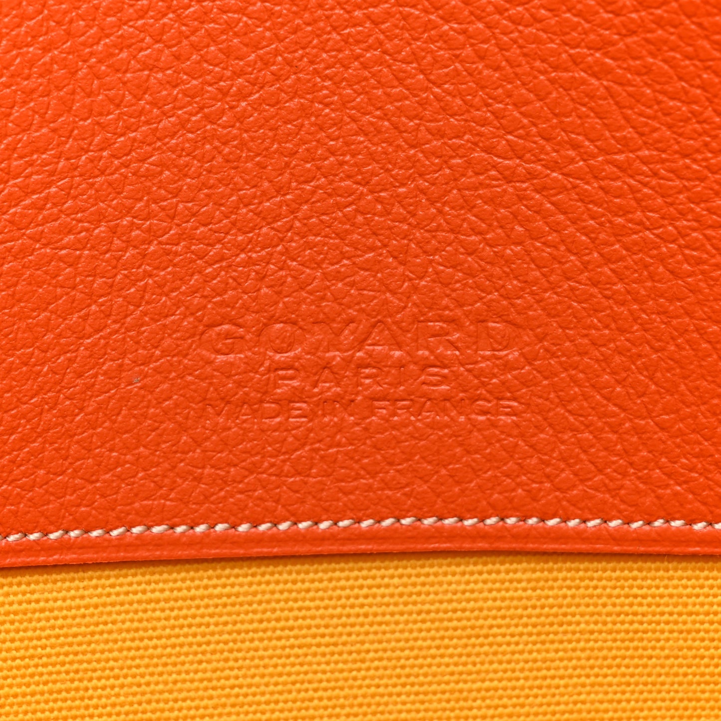 Goyardine Senat Pochette GM Orange