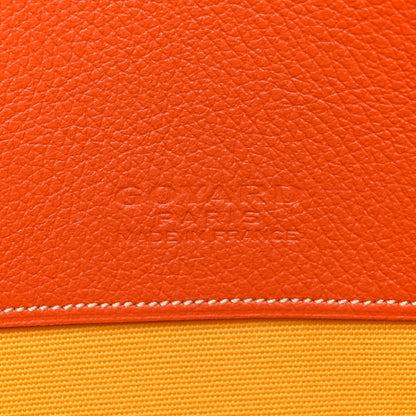 Goyard Goyardine Senat Pochette GM Orange 6 of 9
