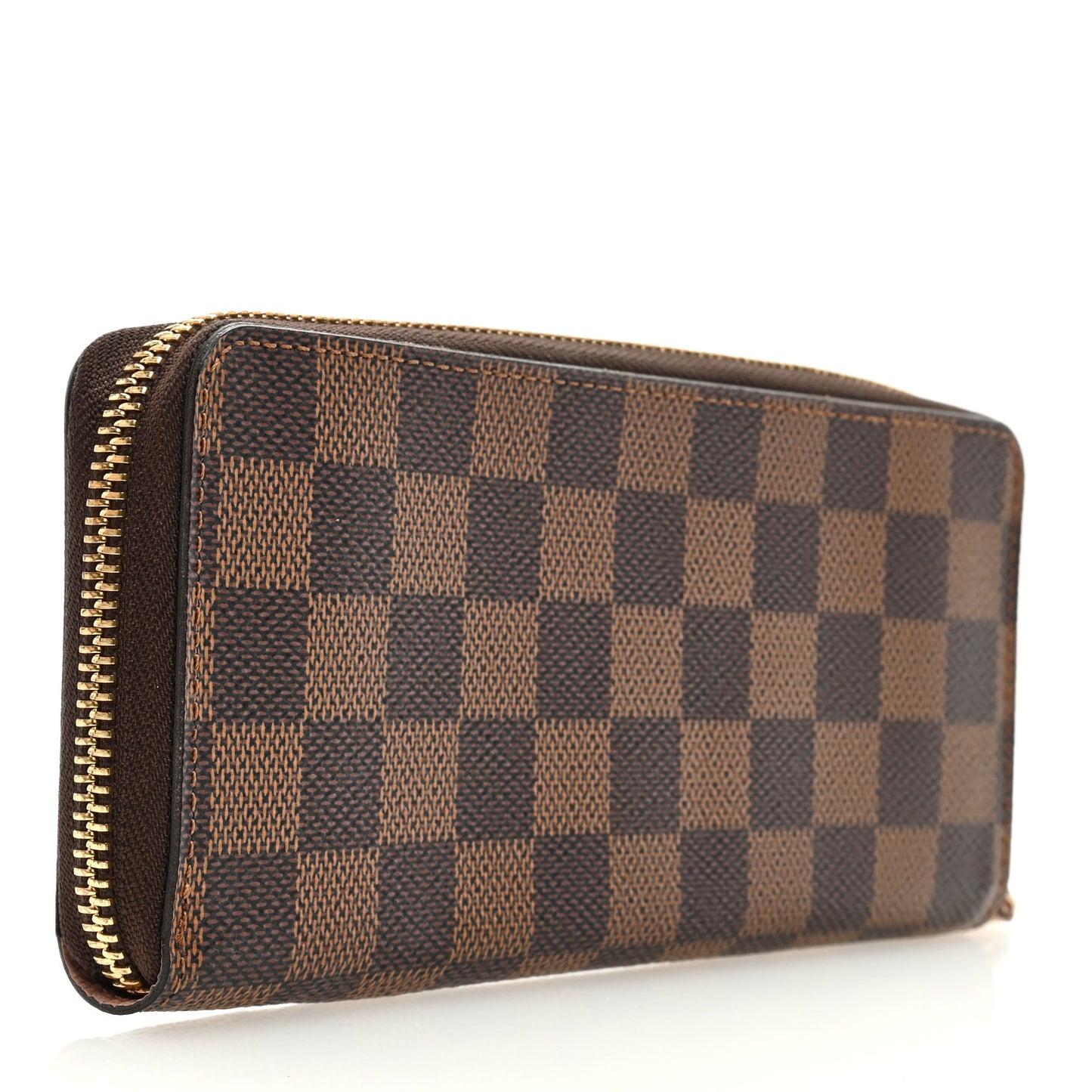 Damier Ebene Clemence Wallet Rose Ballerine