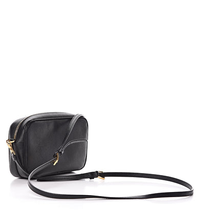 Prada Saffiano Small Camera Crossbody Bag Black 3 of 11