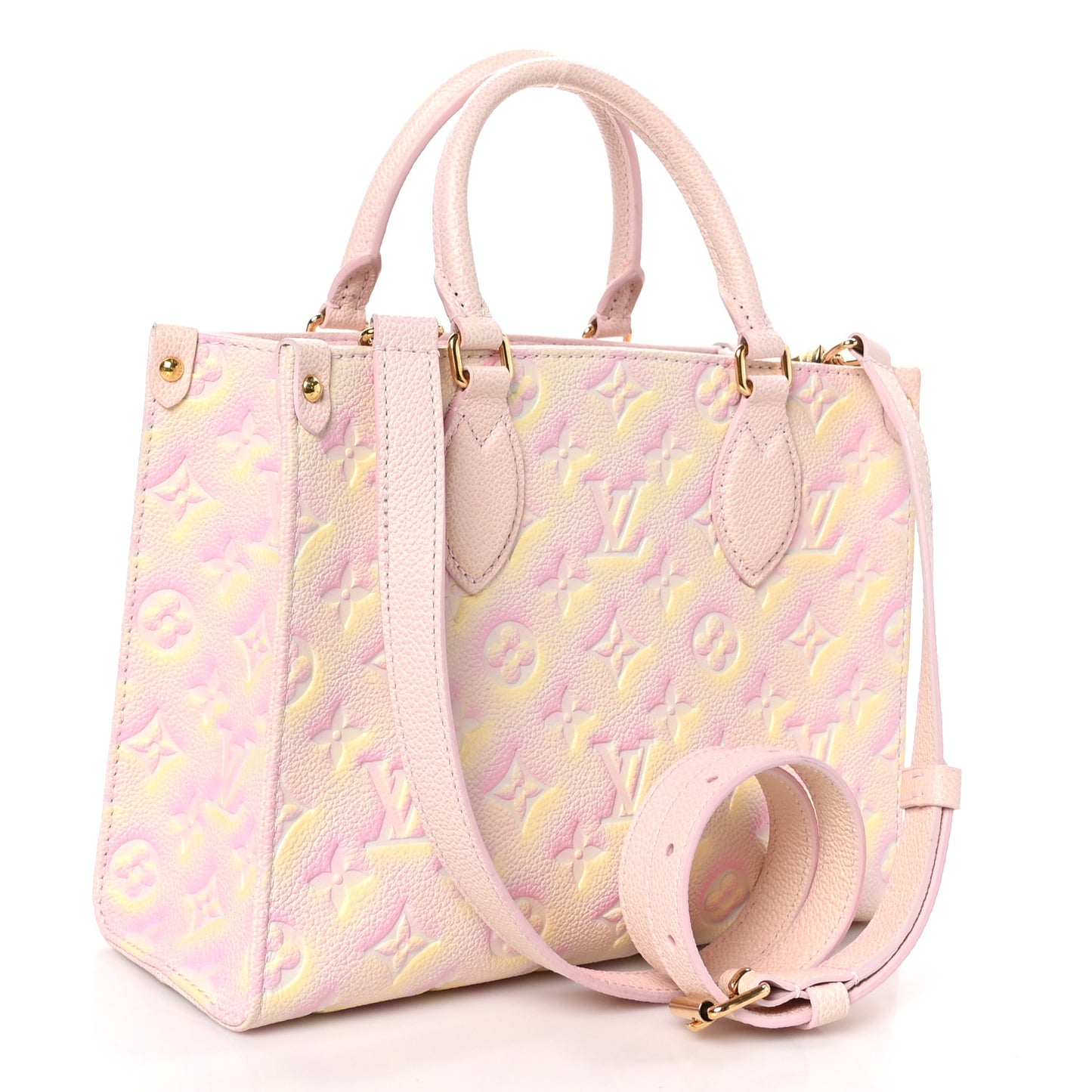 Empreinte Monogram Summer Stardust Onthego PM Pink