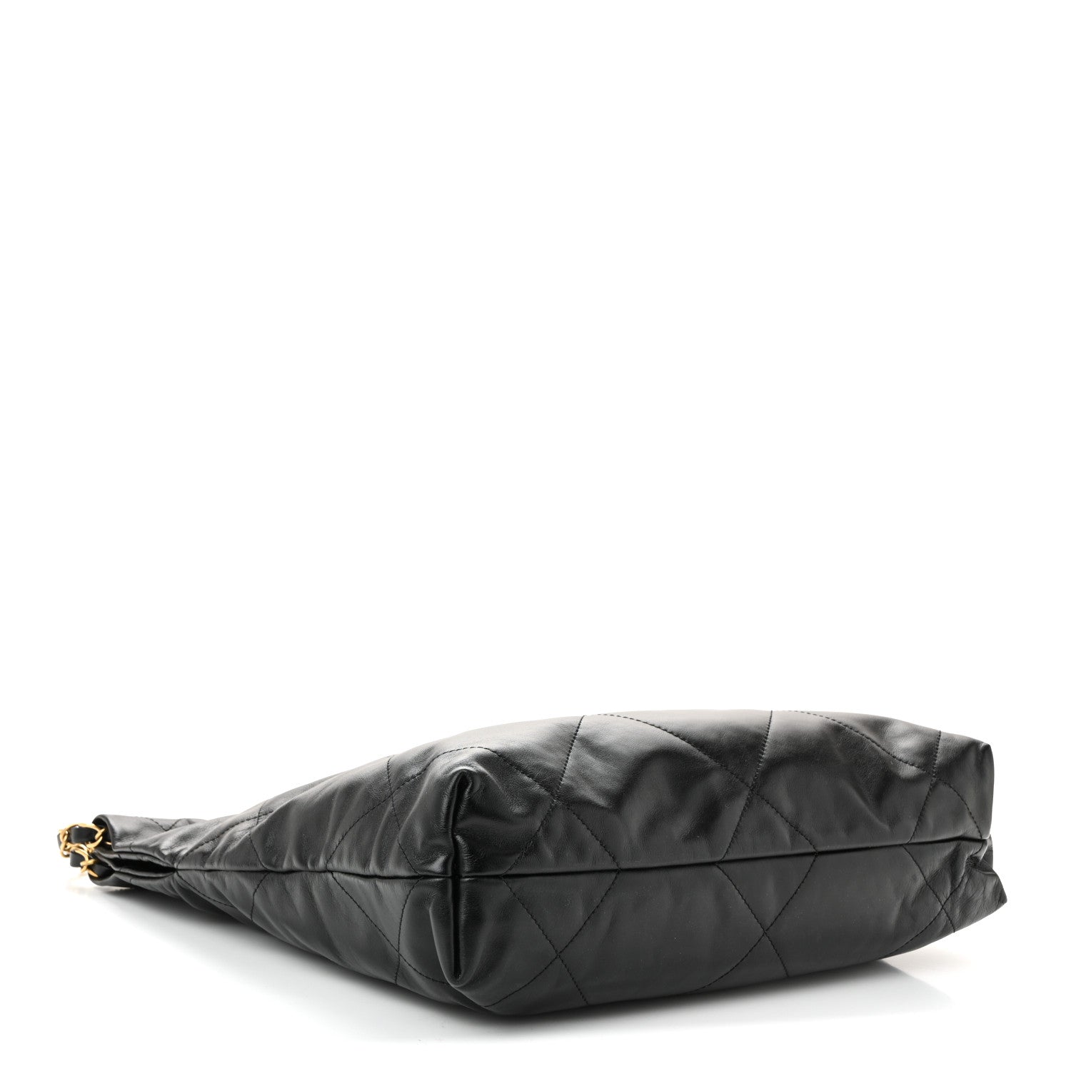 Chanel Shiny Calfskin Quilted Small Chanel 22 Black 5 of 11