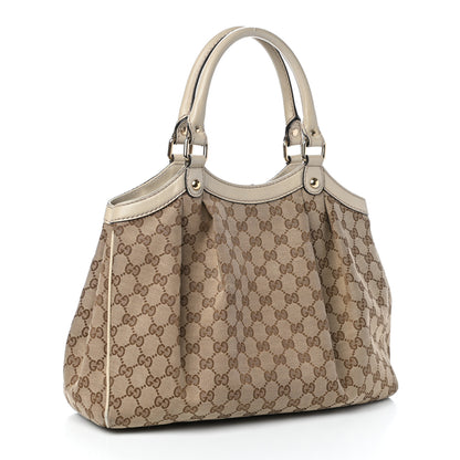 Gucci Monogram Medium Sukey Tote Off White 3 of 11