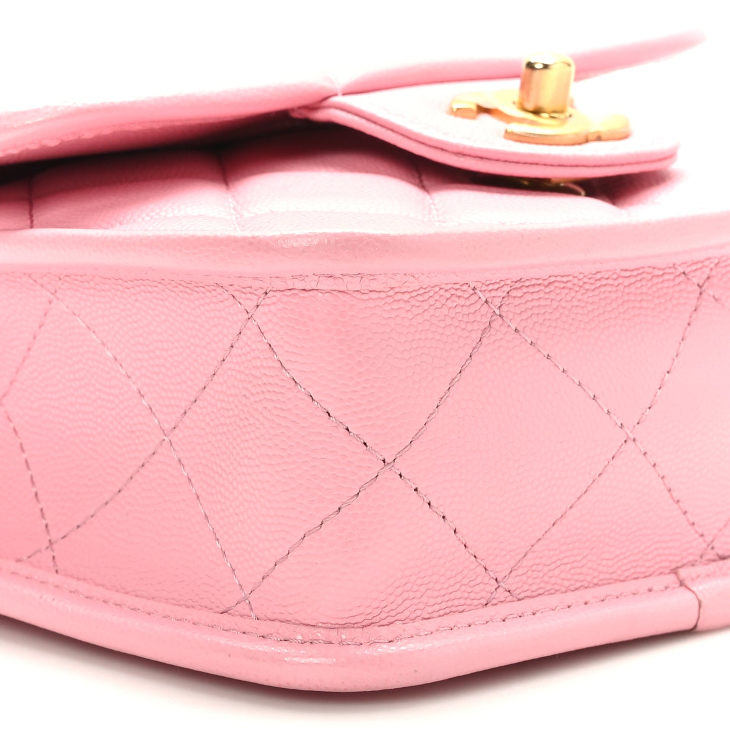 Caviar School Memory Mini Top Handle Flap Pink
