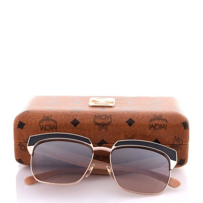 MCM Visetos 56mm Retro Sunglasses MCM102S Rose Gold Nude 7 of 7