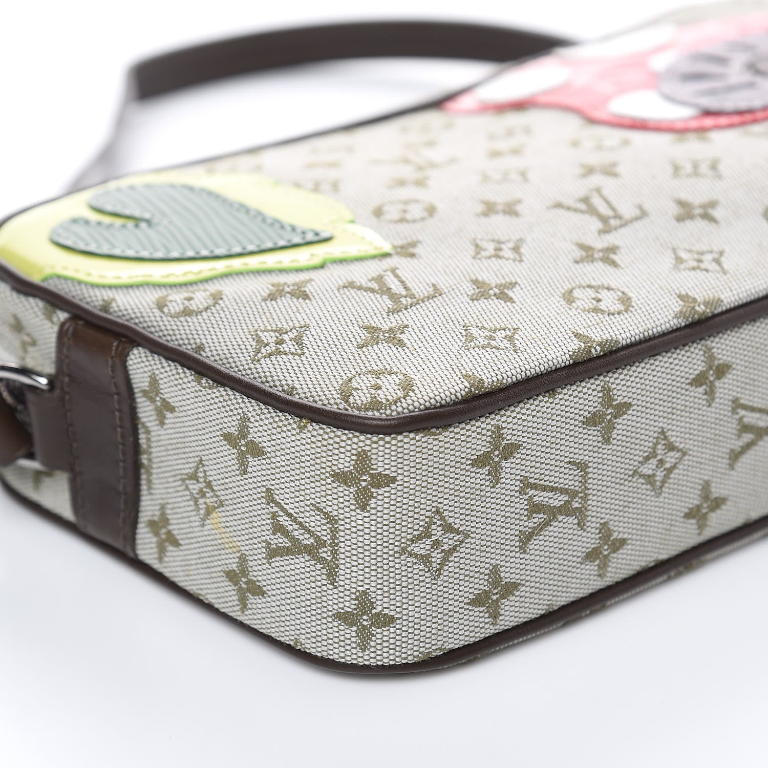 Louis Vuitton Mini Monogram Conte de Fees Mushroom Pochette Kaki 7 of 10