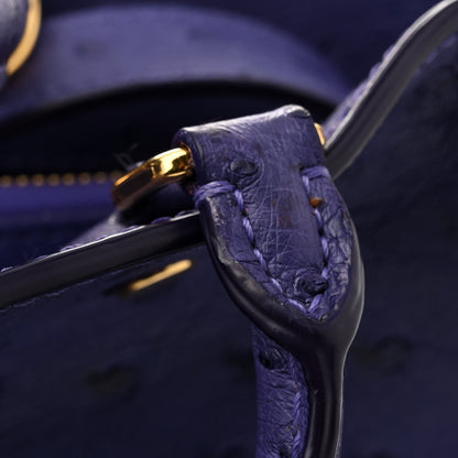Louis Vuitton Ostrich Montaigne MM Amethyste 12 of 13