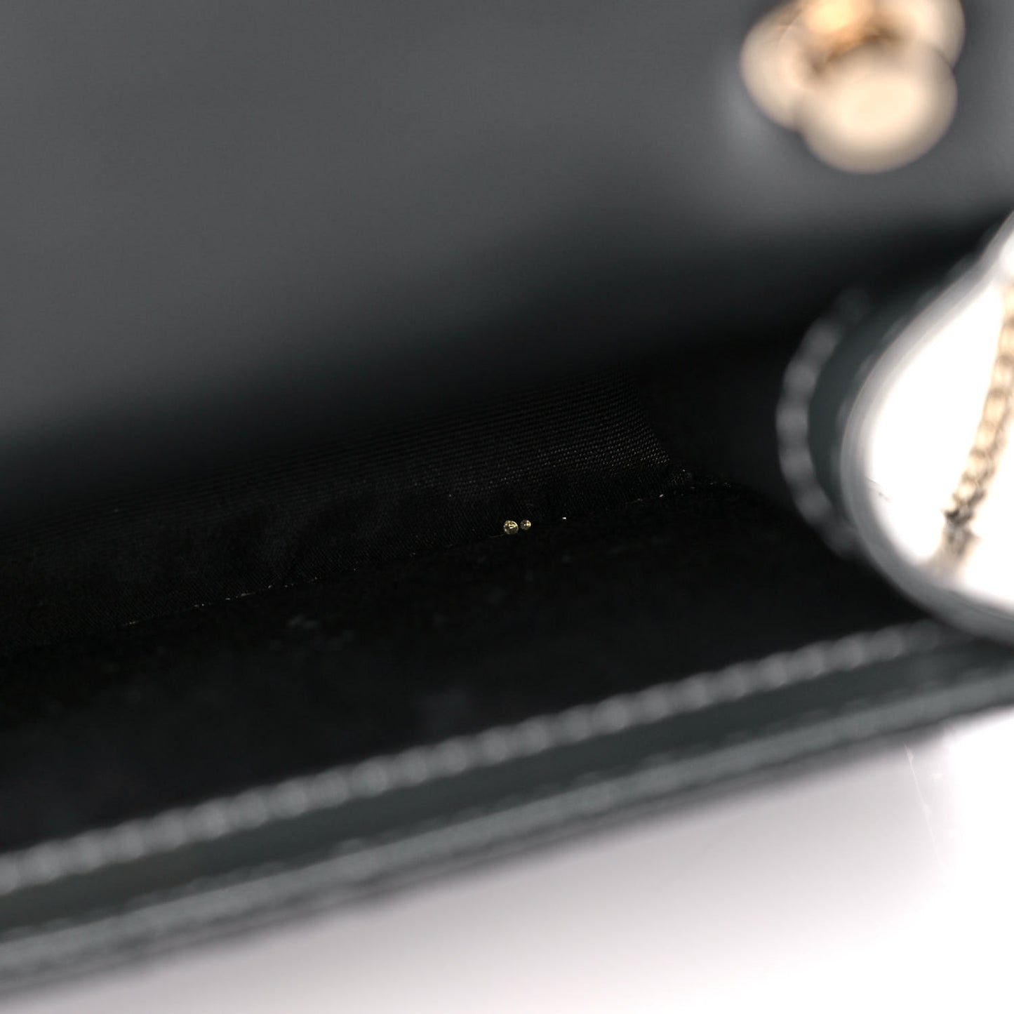 Stingray Patent Serpenti Forever Crossbody Grey