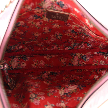 Gucci Laminated Nappa Trapuntata Small Zumi Shoulder Bag Rosa Lago Rame 5 of 11