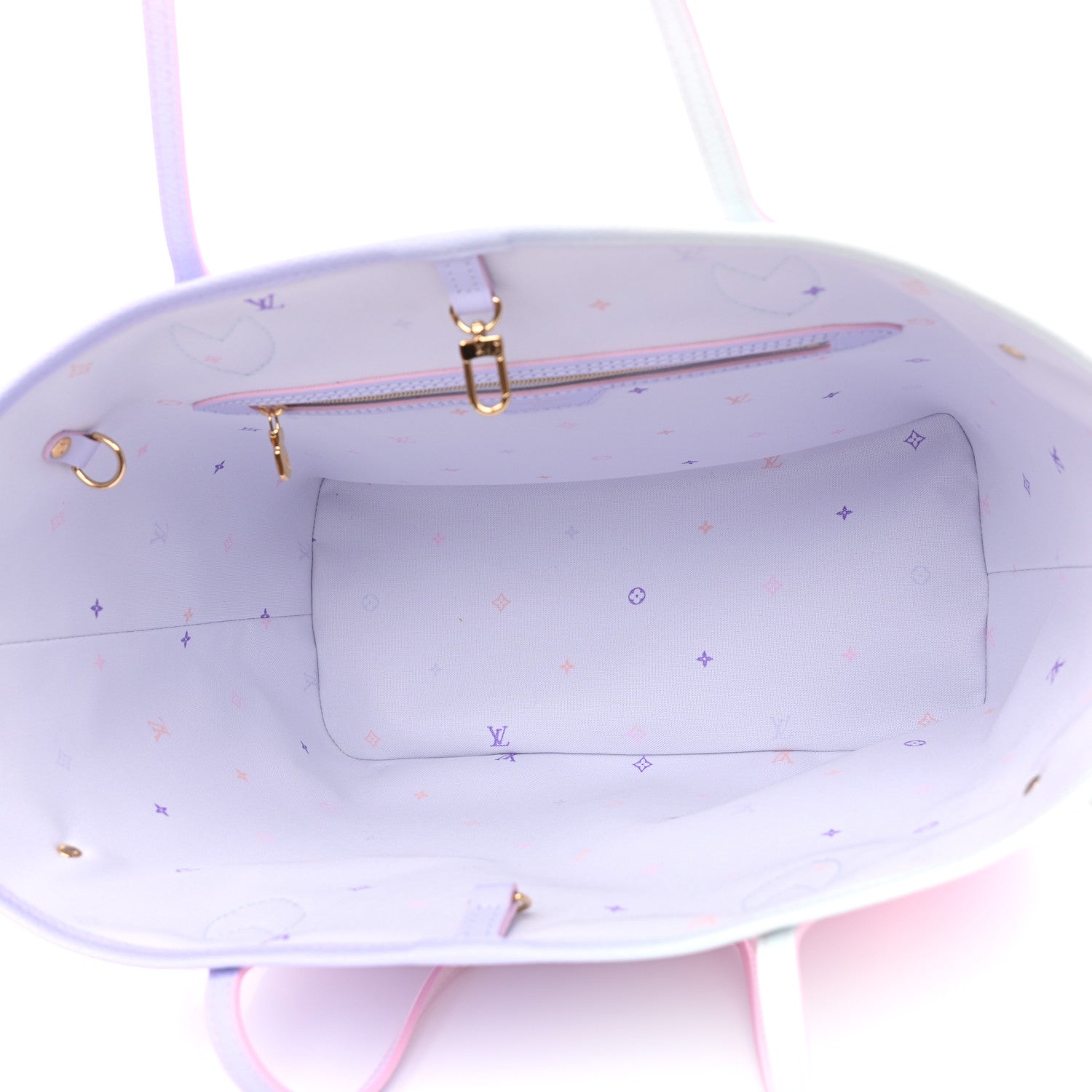 Louis Vuitton Monogram Giant Spring In The City Neverfull MM Sunrise Pastel 5 of 9