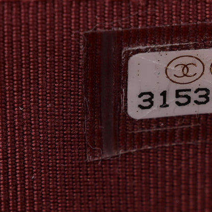 Chanel Lambskin Quilted Phone Holder Wallet on Removable Chain Burgundy 9 of 13