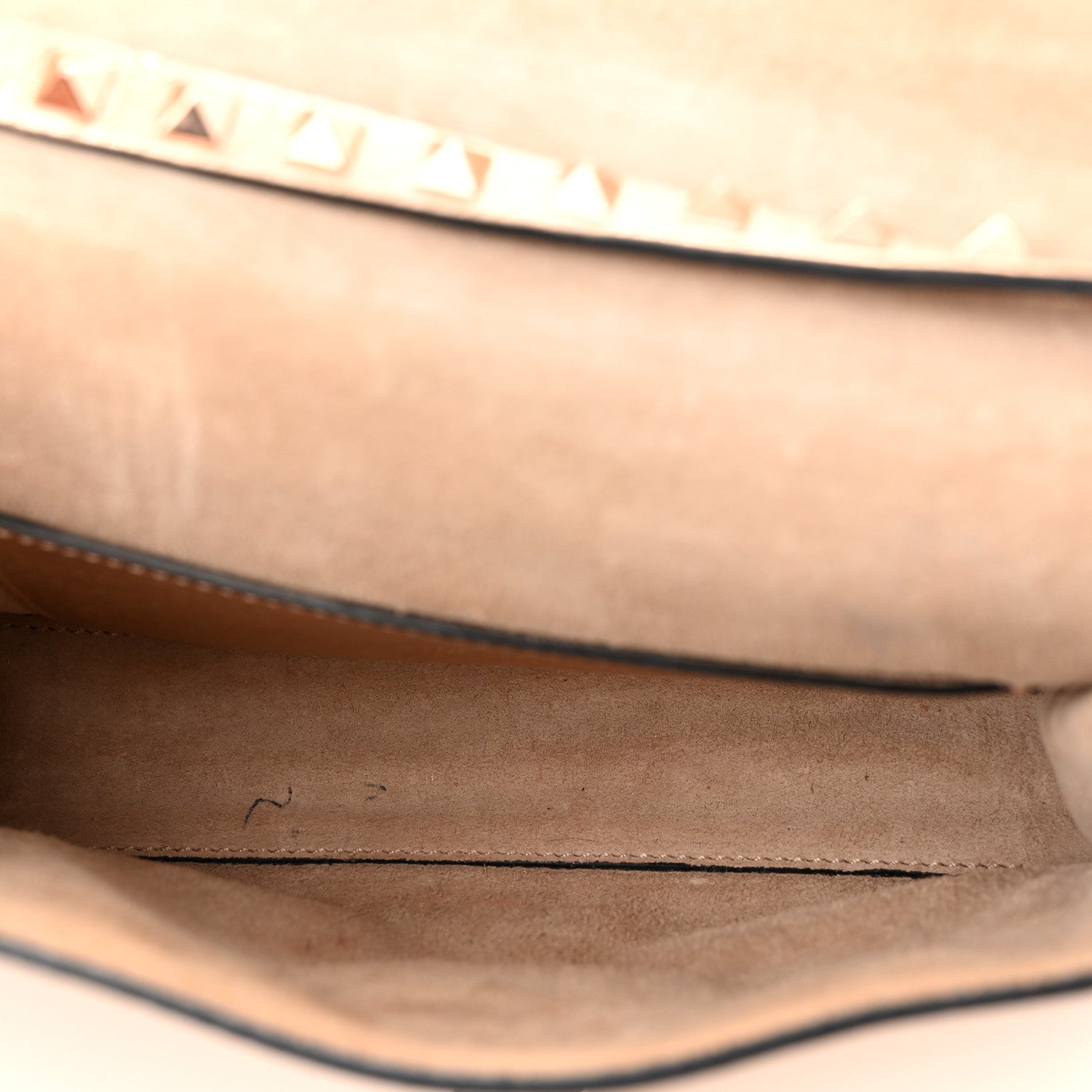 Valentino Garavani Metallic Pebbled Calfskin Medium Rockstud Flip Lock Crossbody Bag Rame 5 of 12