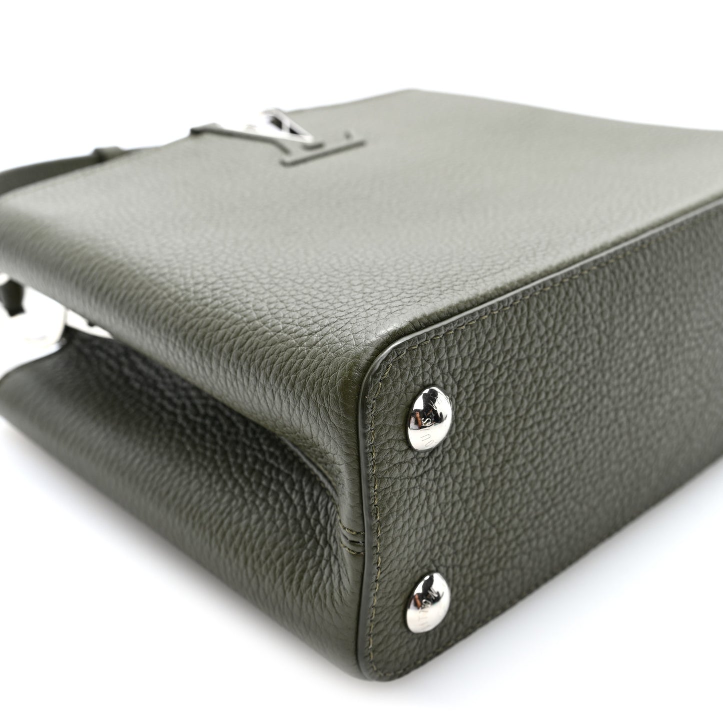 Taurillon Capucines BB Khaki