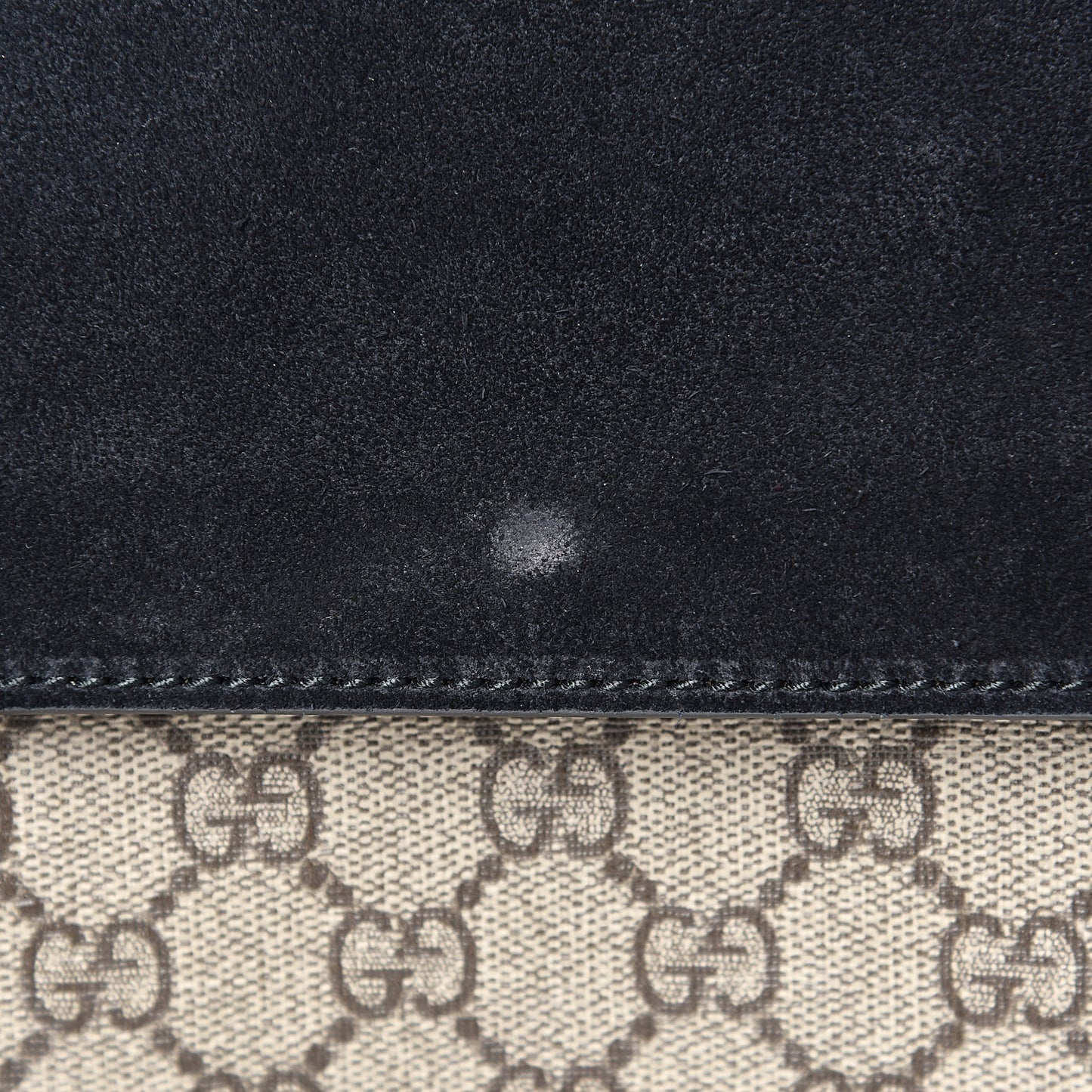 GG Supreme Monogram Small Dionysus Shoulder Bag Black
