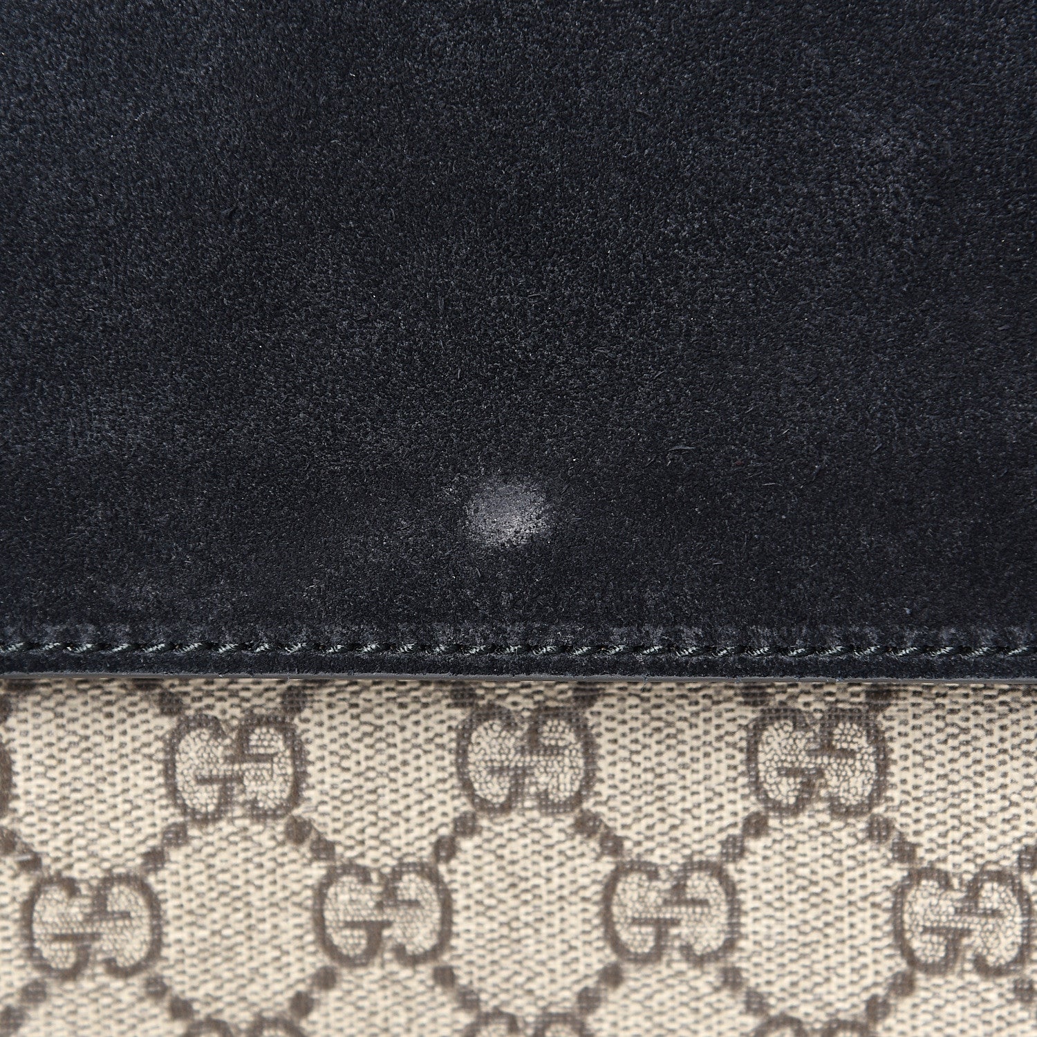 Gucci GG Supreme Monogram Small Dionysus Shoulder Bag Black 9 of 13