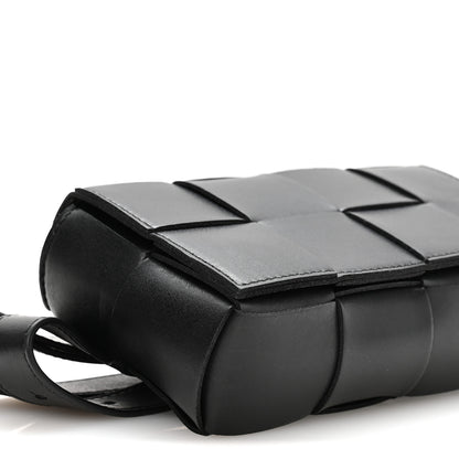 Bottega Veneta Nappa Maxi Intreccio The Belt Cassette Bag Black 8 of 9