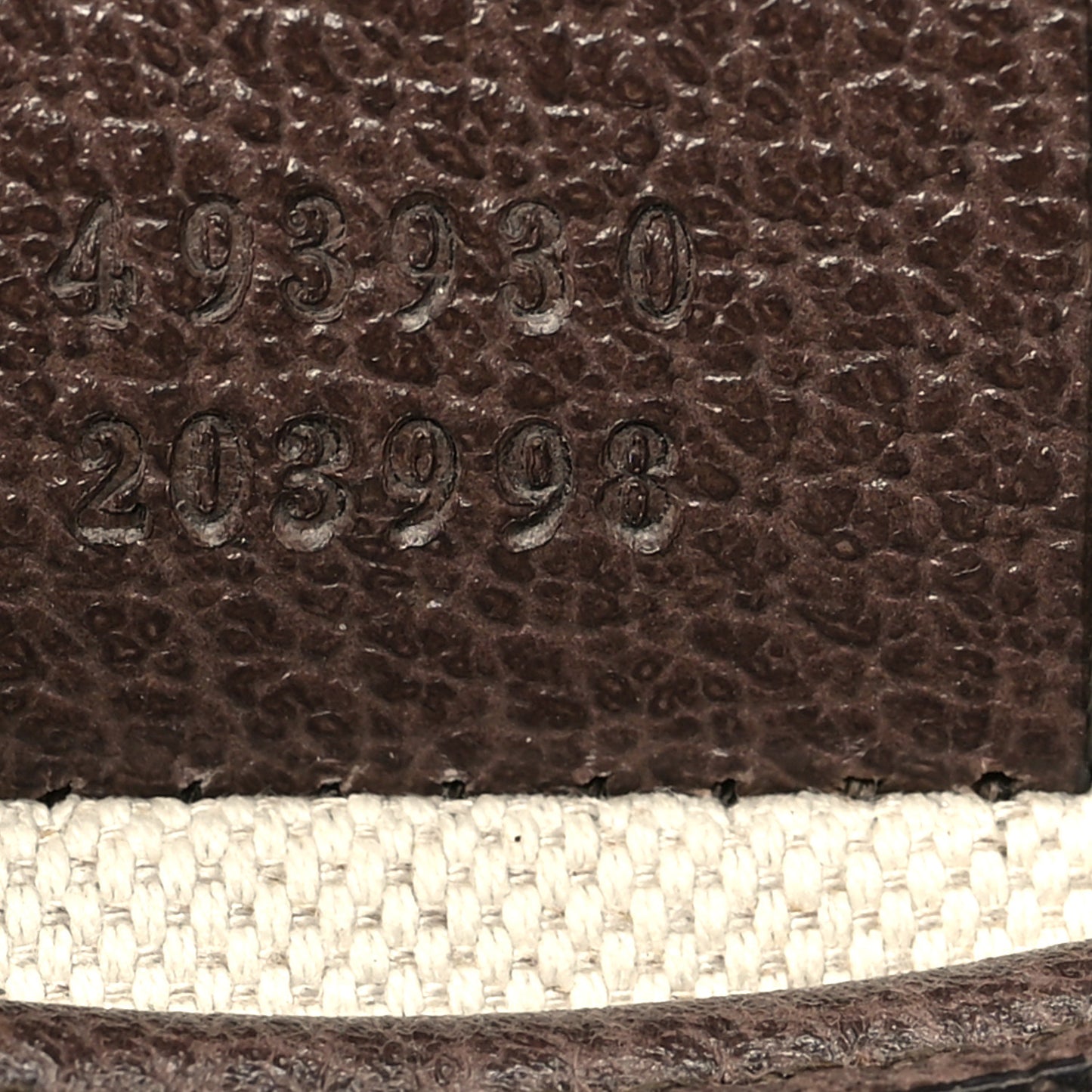 GG Supreme Monogram Neo Vintage Web Belt Bag Brown