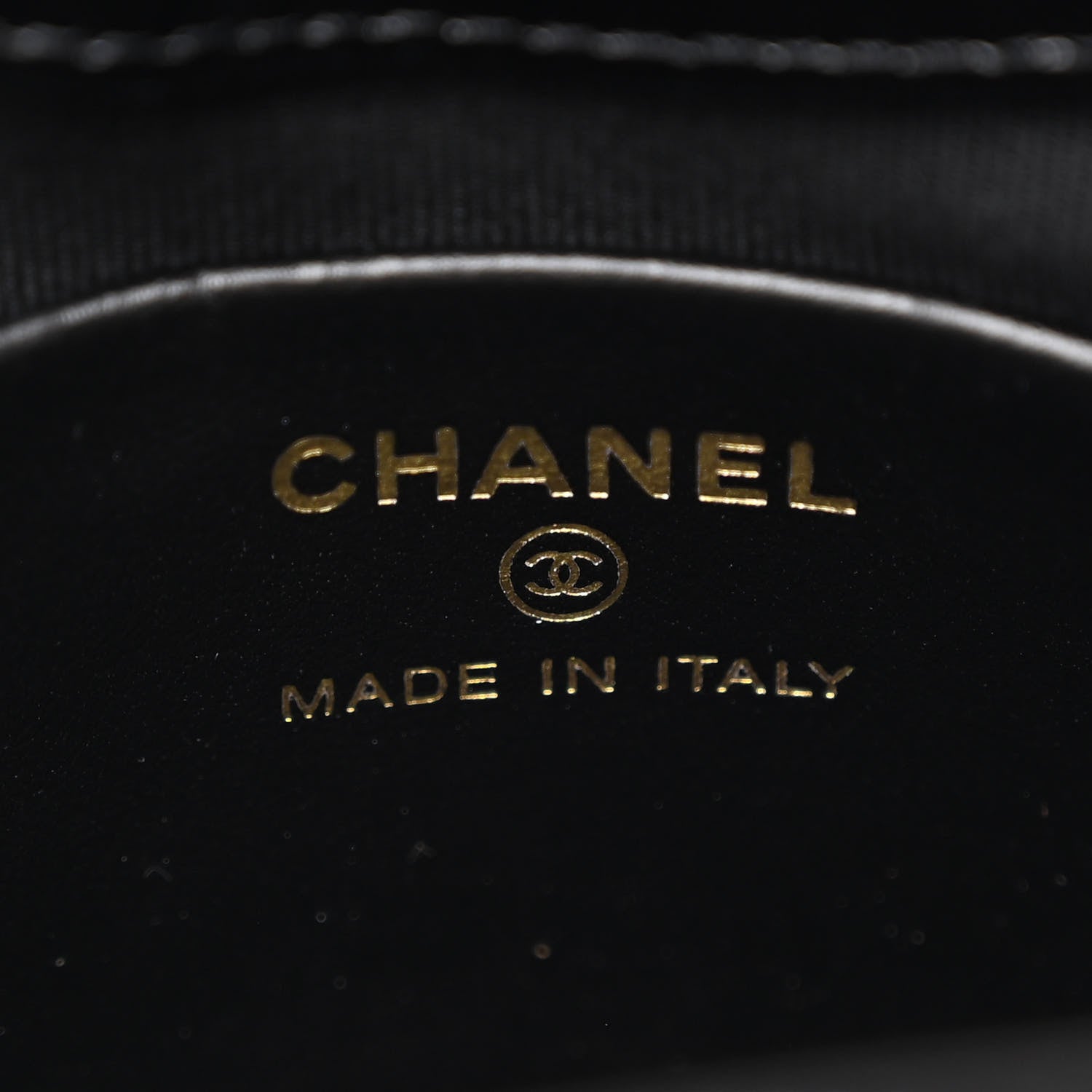 Chanel Shiny Crumpled Calfskin Quilted Nano 31 Shopping Bag Black 6 of 11