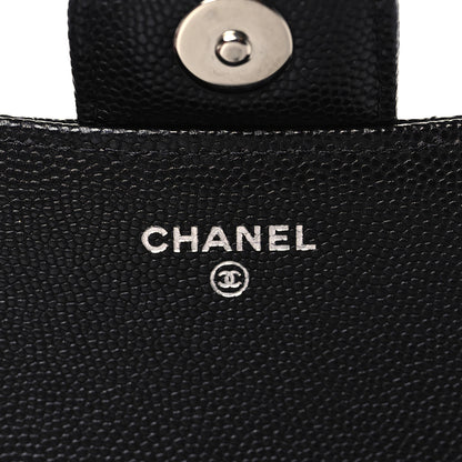 Chanel Caviar Quilted Glasses Case With Chain Black 6 of 11