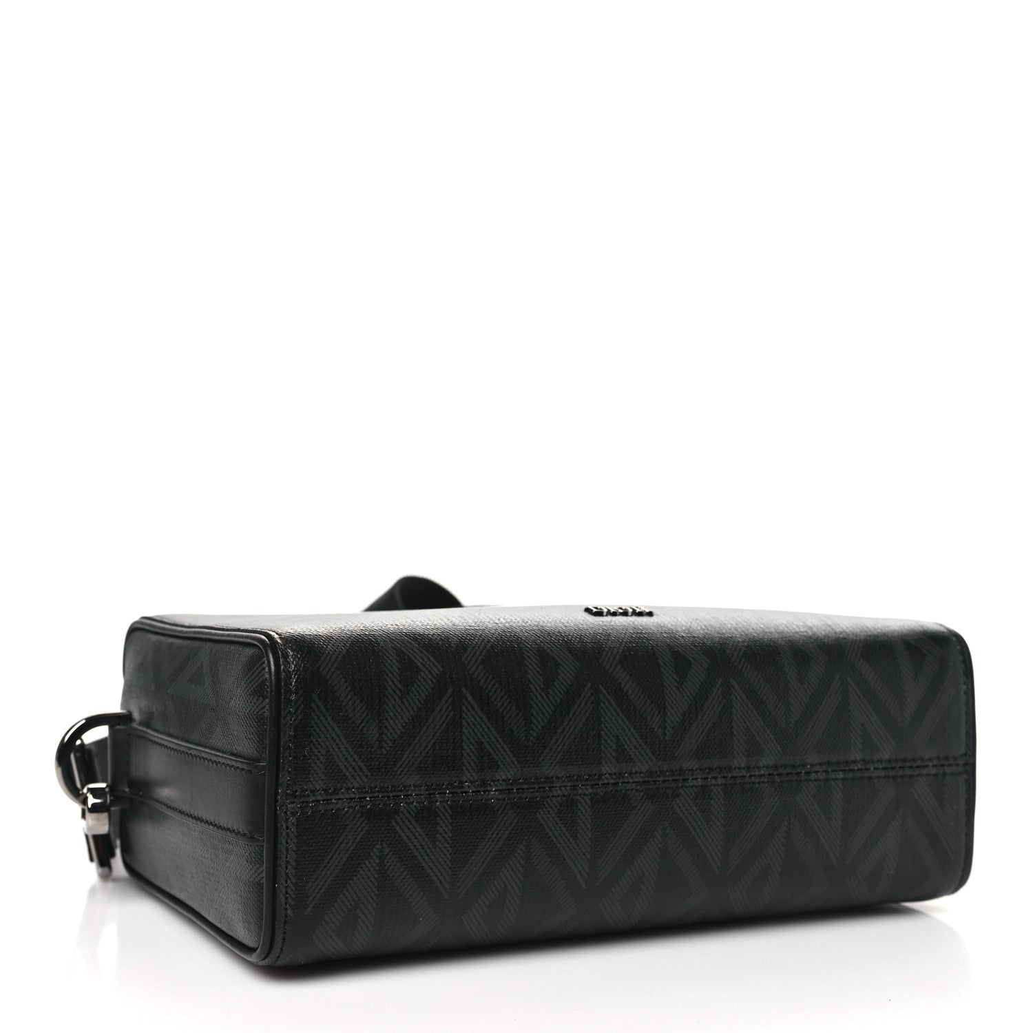 Christian Dior Canvas CD Diamond Lingot 22 Bag Black 4 of 10