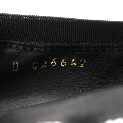 Chanel Fabric Checkered CC Elastic Cap Toe Ballerina Flats 39 Black White 8 of 11