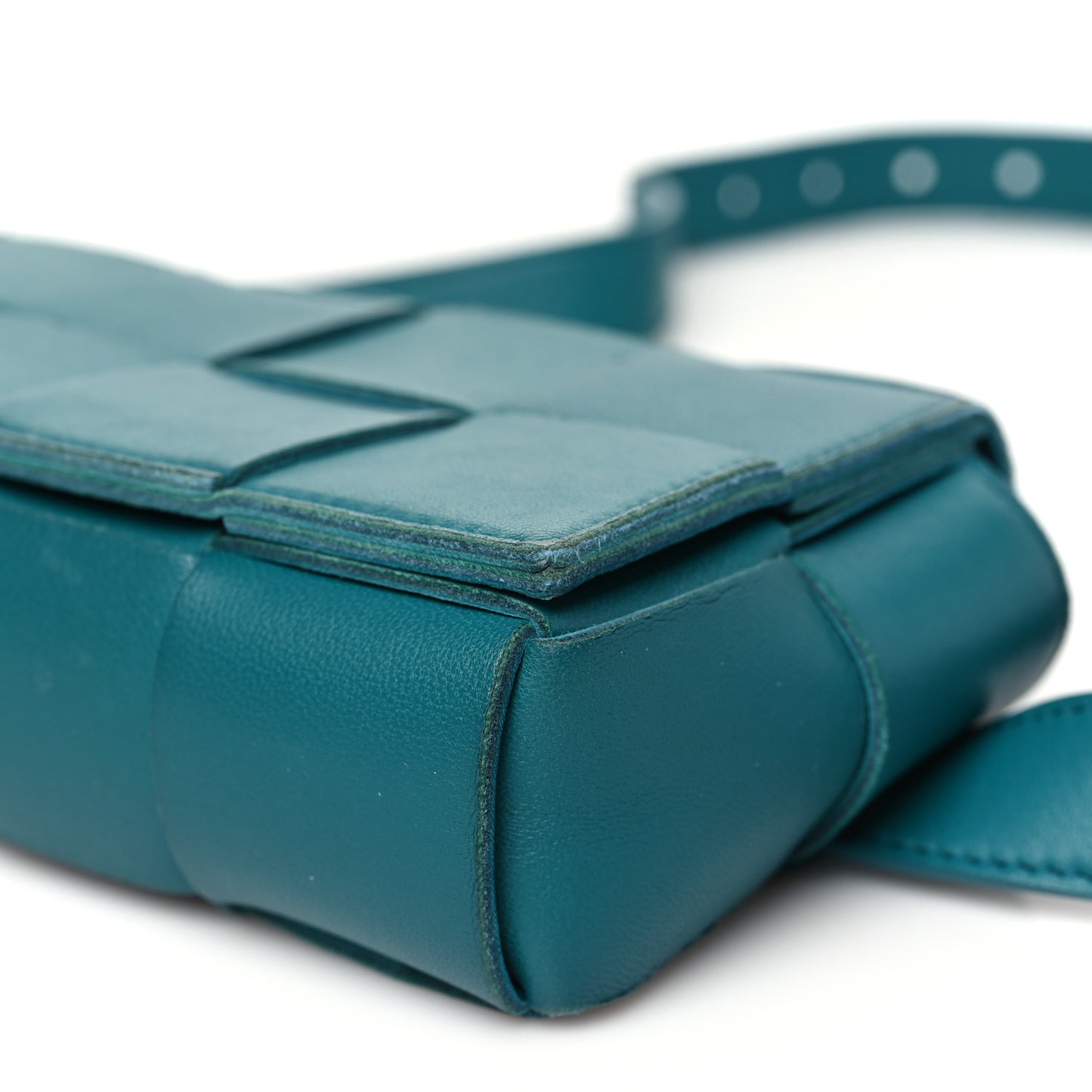Nappa Maxi Intreccio The Belt Cassette Bag Mermaid