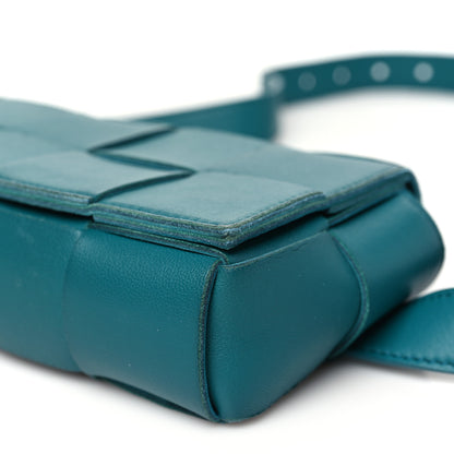 Bottega Veneta Nappa Maxi Intreccio The Belt Cassette Bag Mermaid 9 of 9