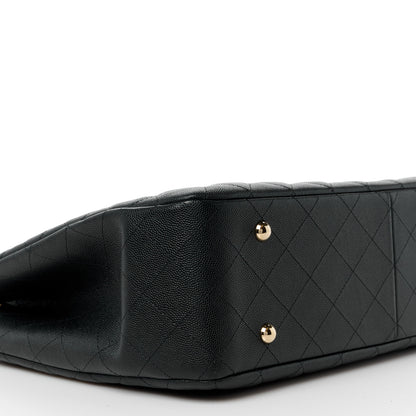 Chanel Caviar Quilted Large Shopping Tote Black 10 of 11