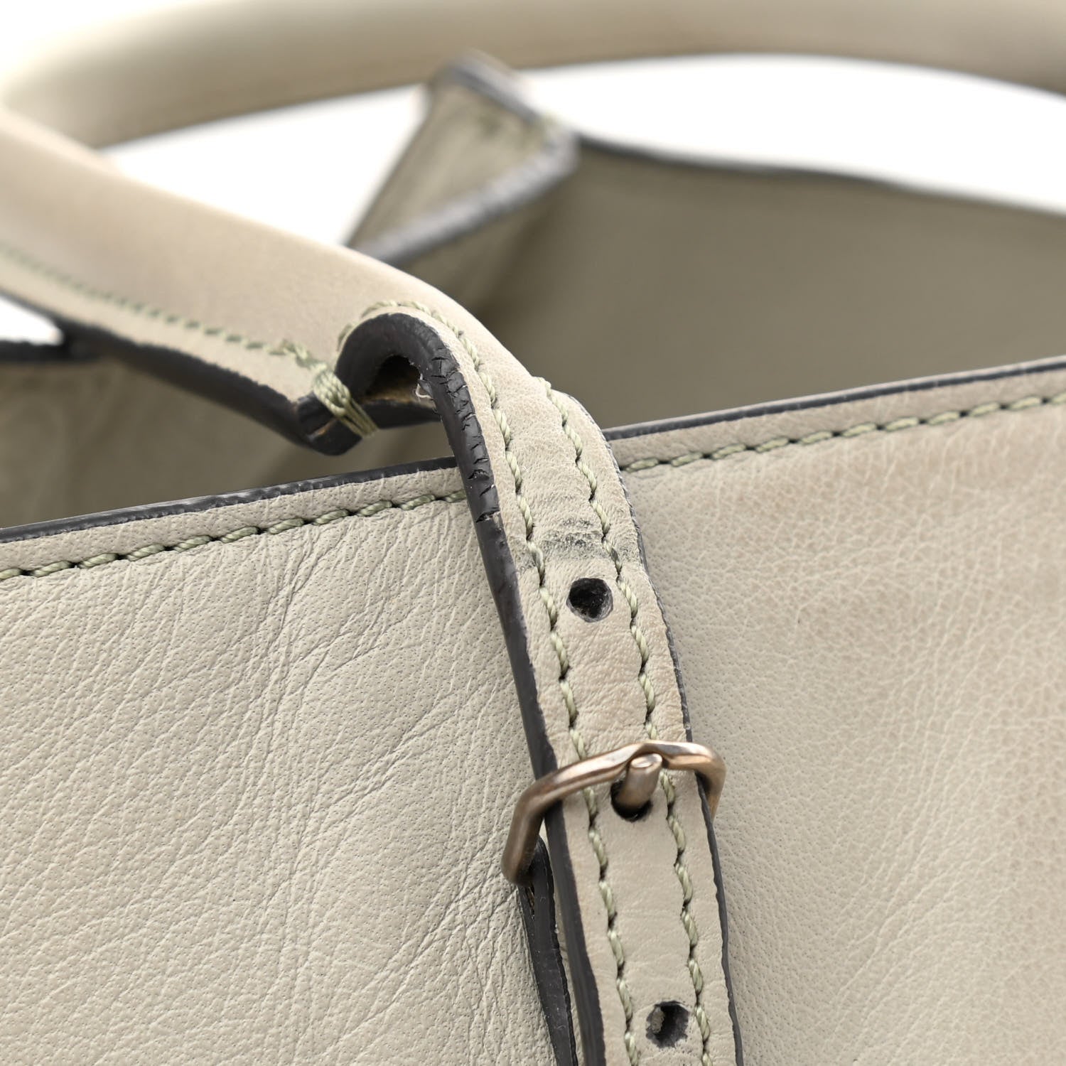 Balenciaga Veau Papier A4 Zip Around Tote Gray 17 of 19