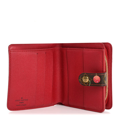 Louis Vuitton Monogram Cerises Compact Zippe Wallet 5 of 14