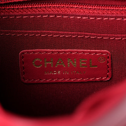 Chanel Calfskin Quilted Mini Urban Spirit Backpack Red 6 of 10