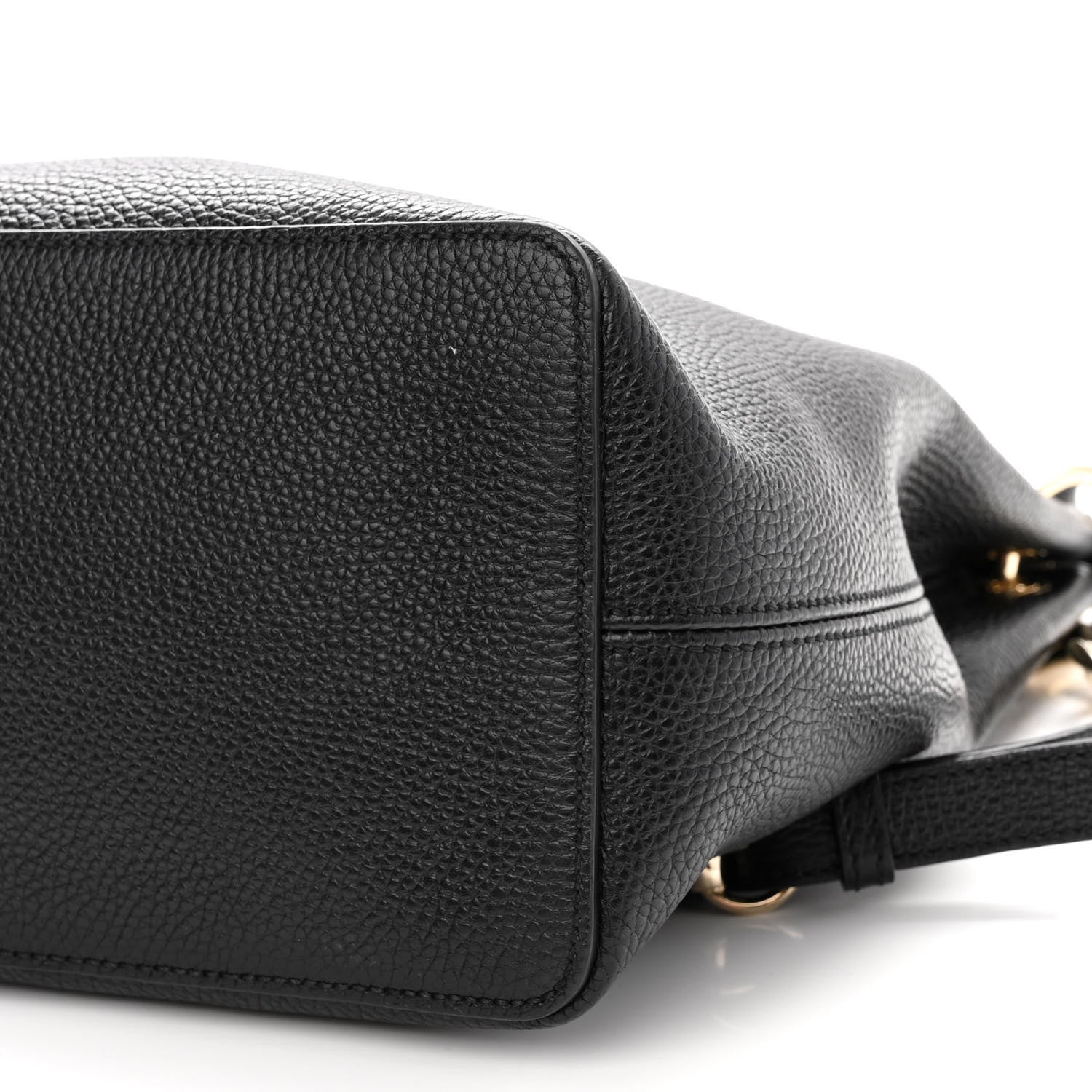 Gucci Pebbled Calfskin Large Soho Hobo Black 9 of 9