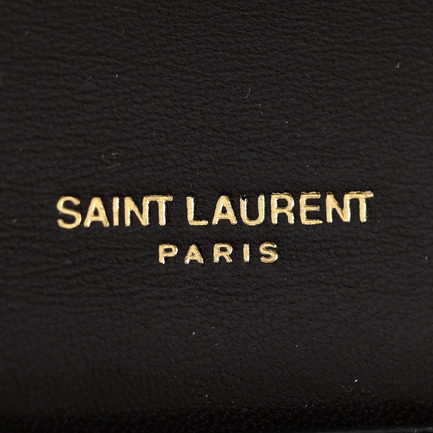 Calfskin Crocodile Embossed Monogram Uptown Chain Wallet Fondente