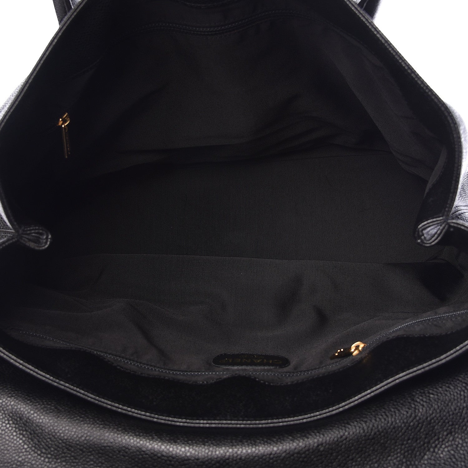 Chanel Caviar CC Tote Black 5 of 16