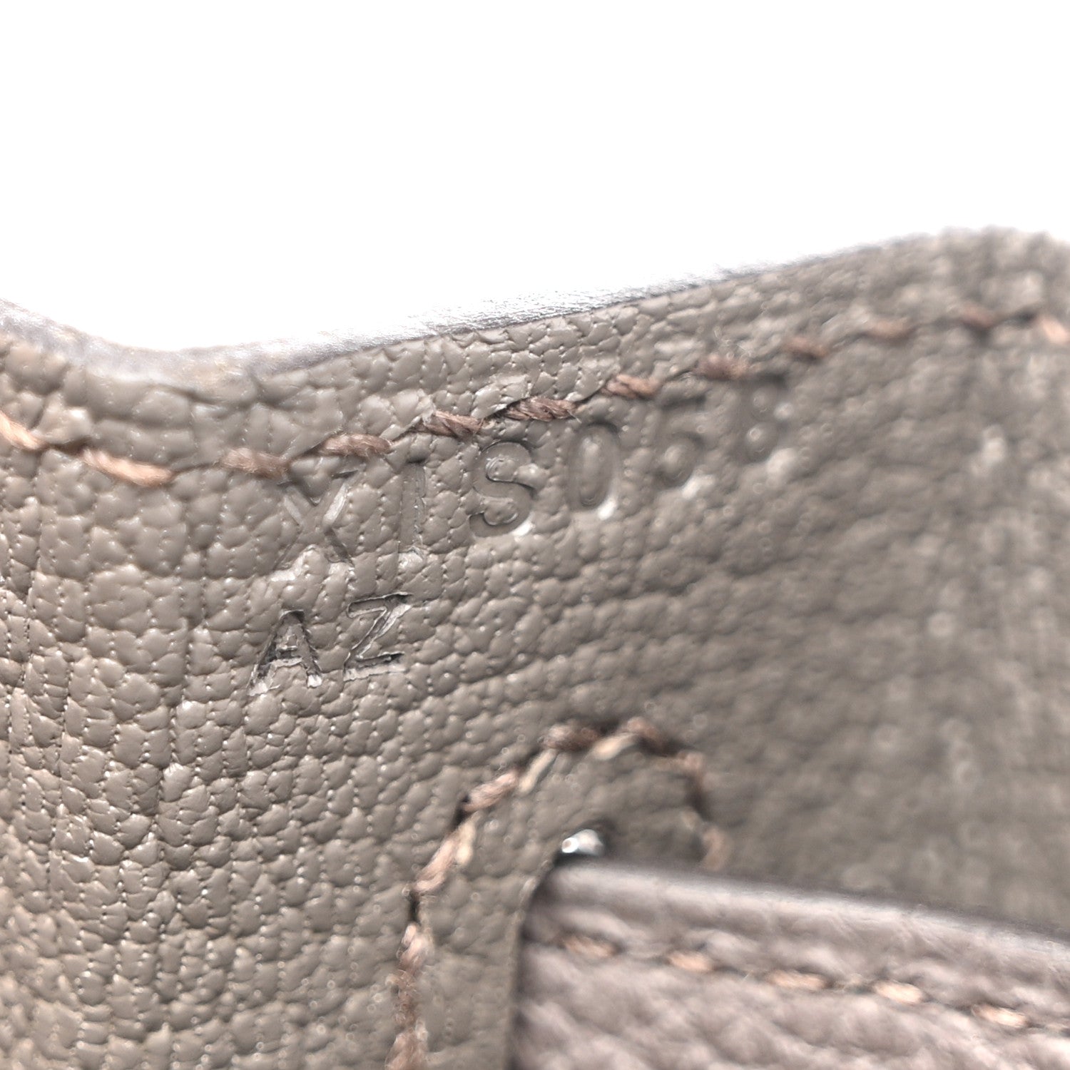 Hermes Togo Kelly Retourne 28 Etain 7 of 11