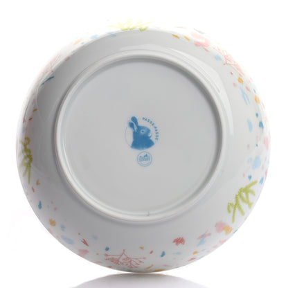Hermes Porcelain Passe-Passe Cereal Bowl 4 of 8