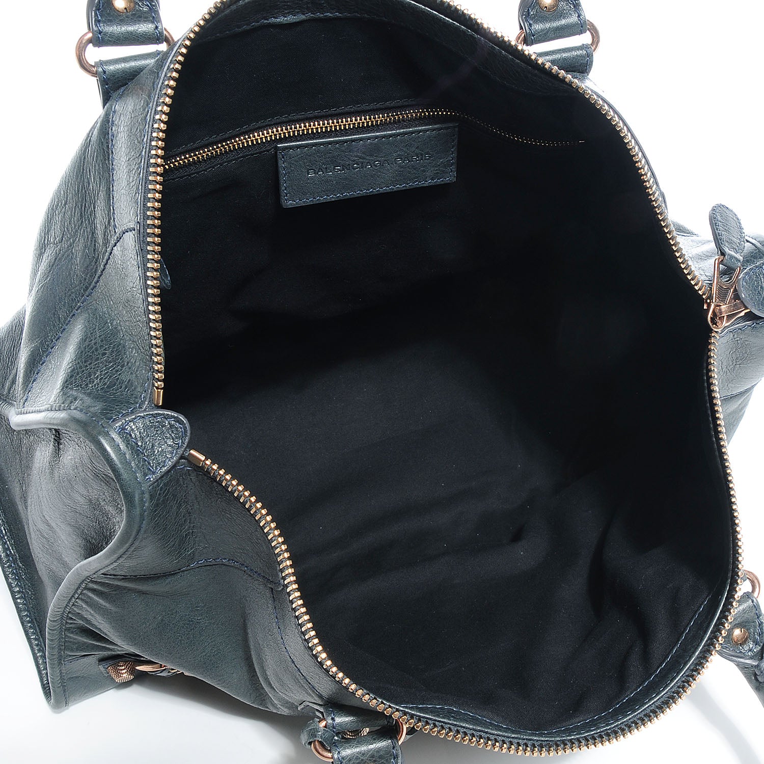 Balenciaga Agneau Giant 12 Rose Gold Hardware Work Anthracite 8 of 13