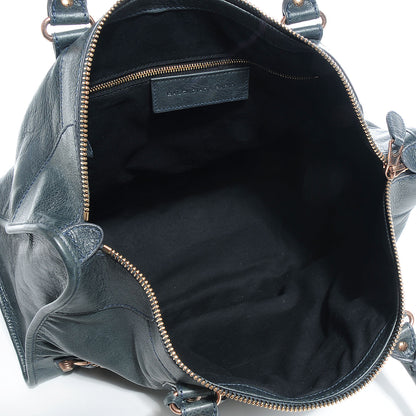 Balenciaga Agneau Giant 12 Rose Gold Hardware Work Anthracite 8 of 13