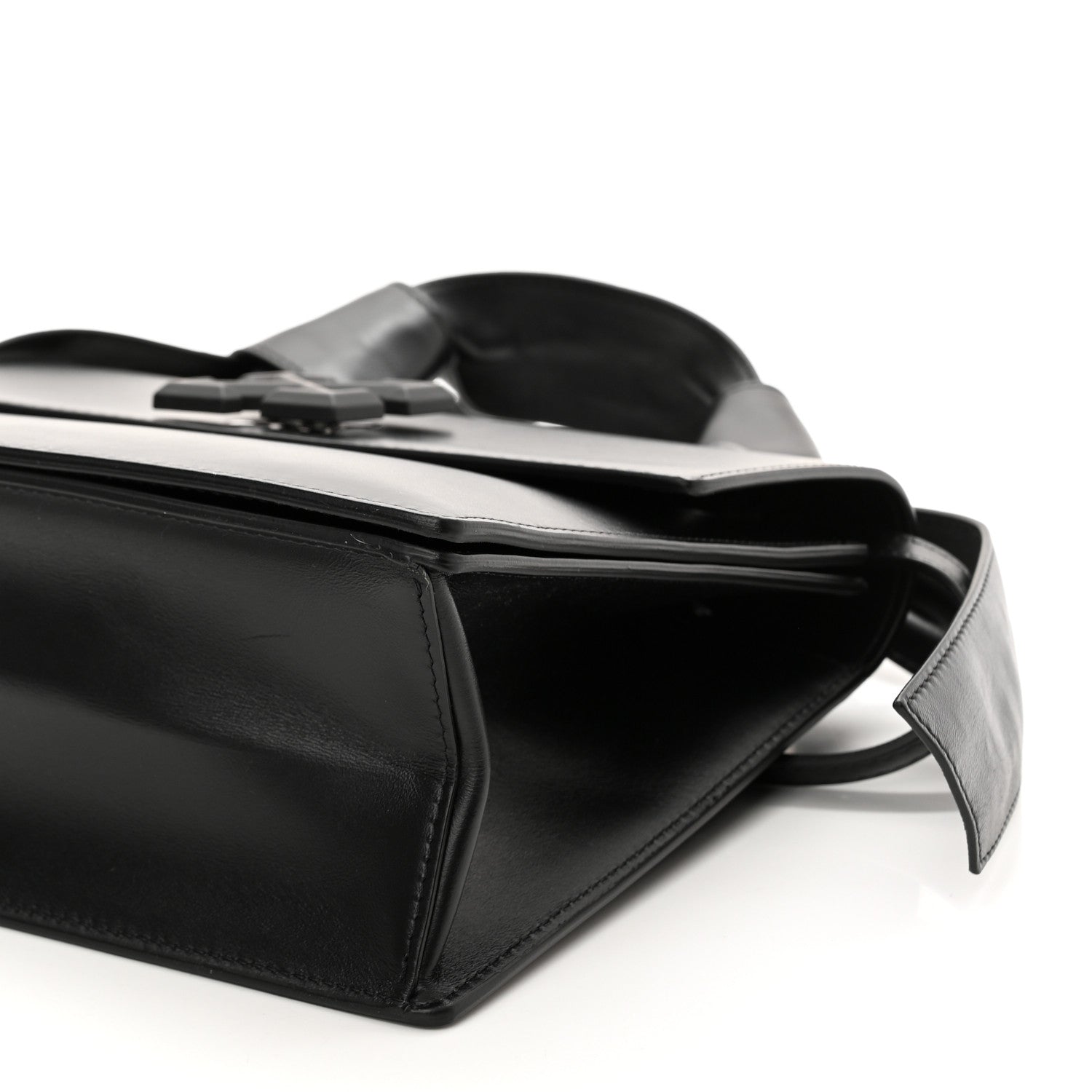 Off-White Calfskin New Jitney 2.8 Bag Black 9 of 9