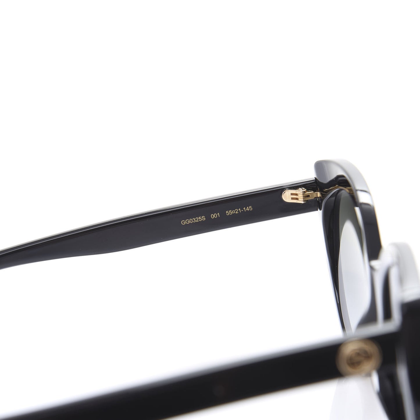 Acetate Cat Eye Sunglasses GG 0325S Black