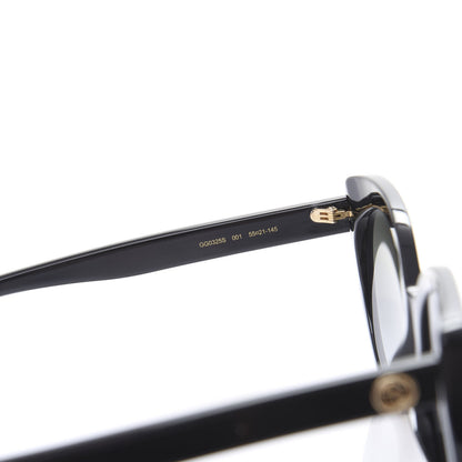 Gucci Acetate Cat Eye Sunglasses GG 0325S Black 5 of 8