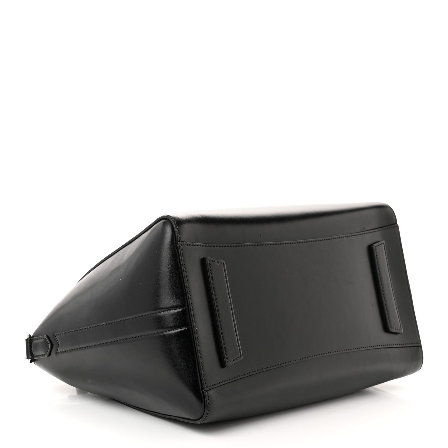 Shiny Lord Calfskin Medium Antigona Black