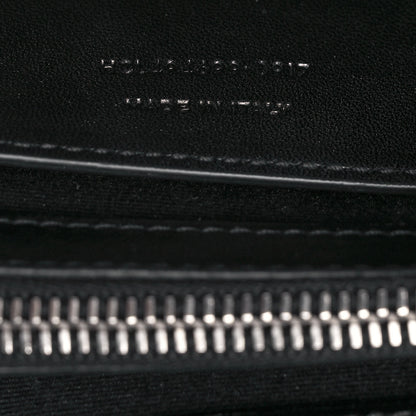Saint Laurent Calfskin Y Quilted Monogram Small Loulou Chain Satchel Black 6 of 8