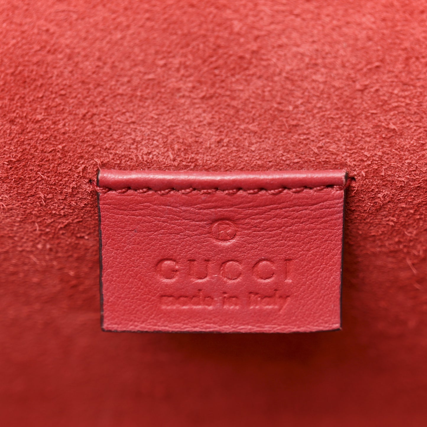 GG Supreme Monogram Small Dionysus Shoulder Bag Red