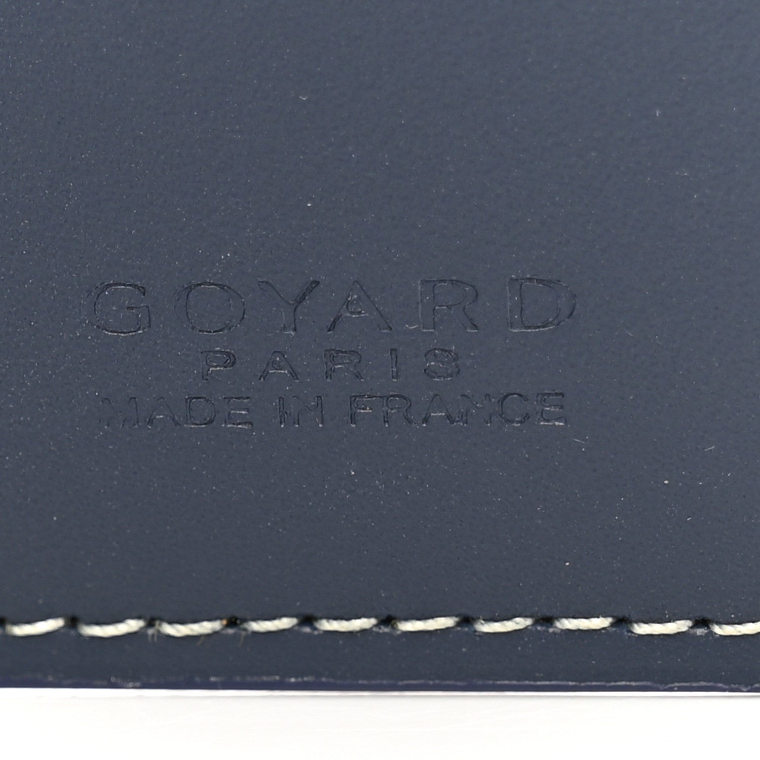 Goyard Goyardine Long Bi-Fold Wallet Navy 6 of 8