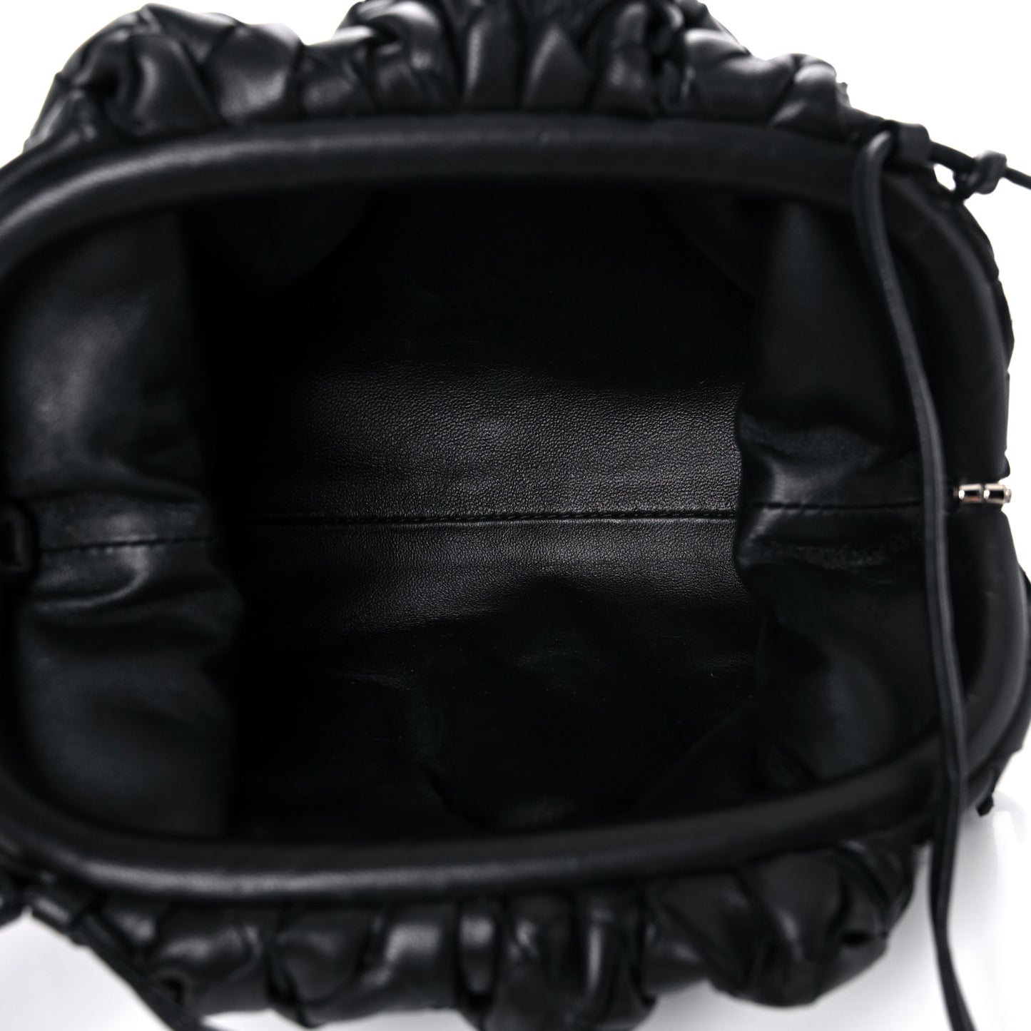Nappa Intrecciato The Mini Pouch Black