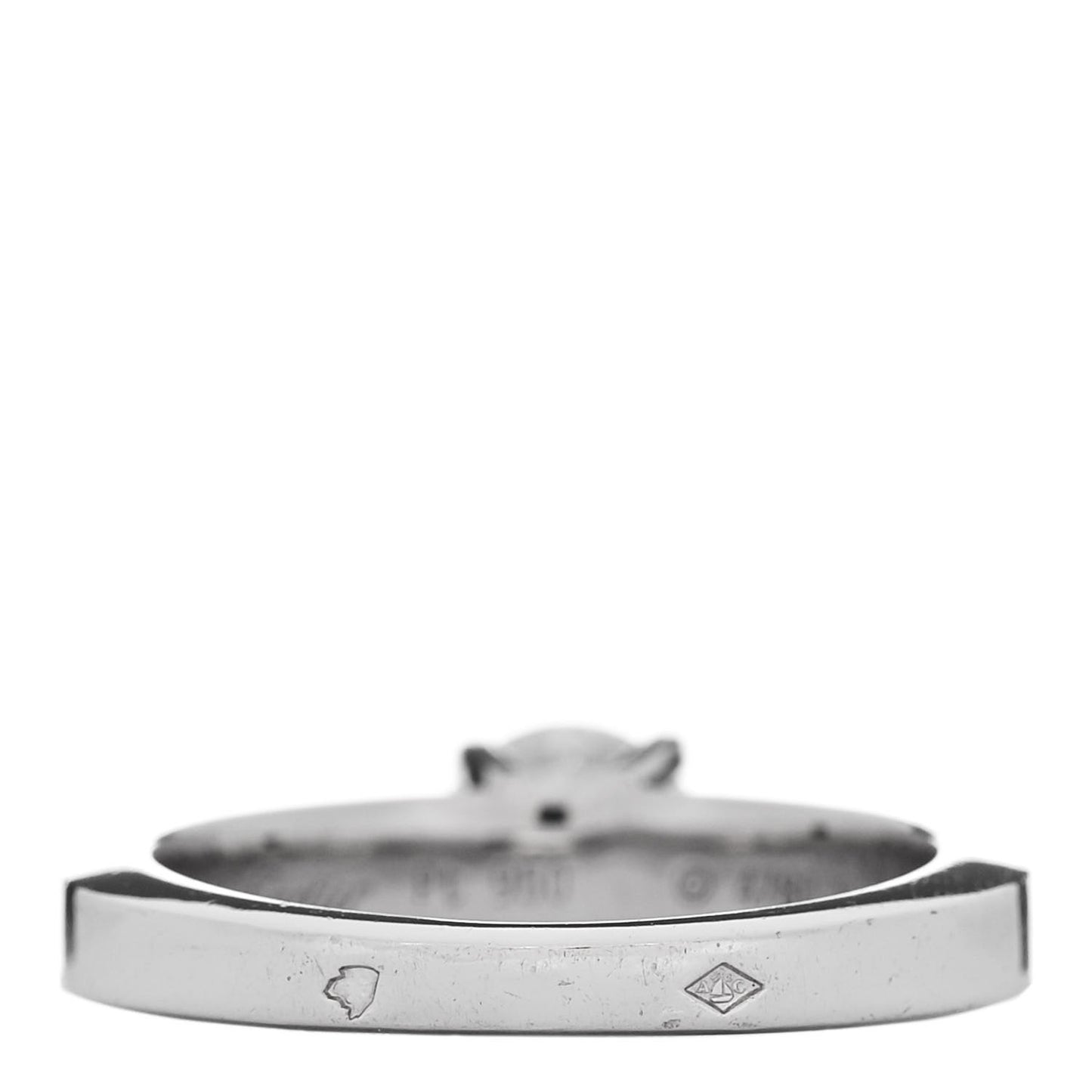 Platinum Diamond 1.04ct Solitaire Engagement Ring 54 6.75