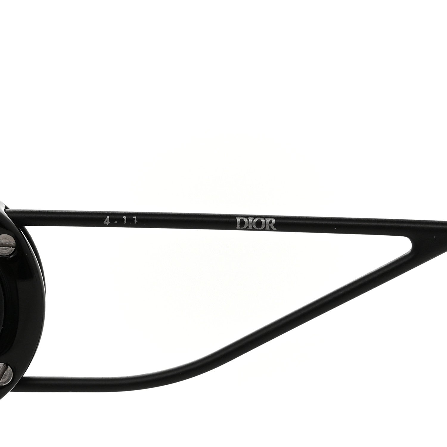 Christian Dior Acetate Square 30 Montaigne BU Sunglasses Black 6 of 8